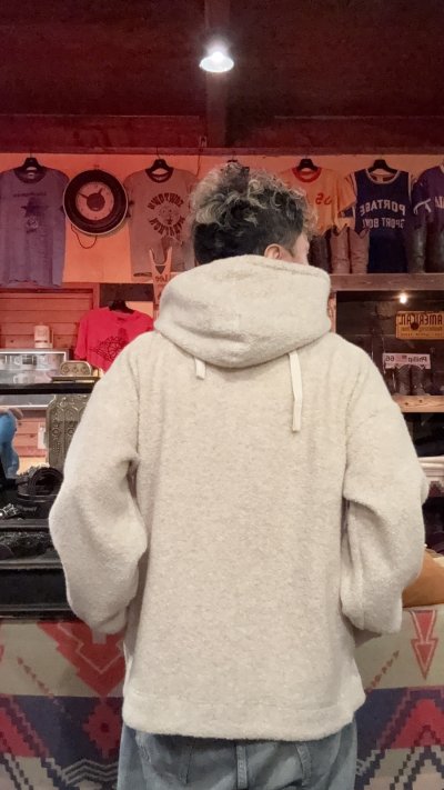 画像2: GYPSY & SONS ジプシーアンドサンズ HIMALAYA BOA ANORAK  IVORY