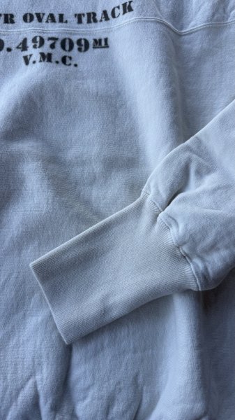 画像8: GYPSY & SONS ジプシーアンドサンズ 80 DERBY STENCIL SWEAT  BL/IVO/CHAR (8)