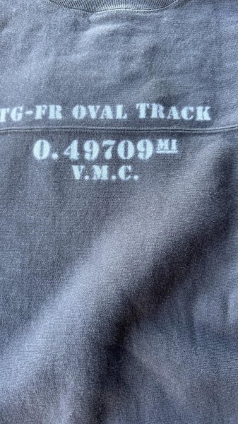 画像3: GYPSY & SONS ジプシーアンドサンズ 80 DERBY STENCIL SWEAT  BL/IVO/CHAR (3)