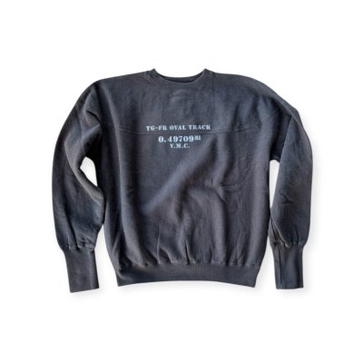 画像1: GYPSY & SONS ジプシーアンドサンズ 80 DERBY STENCIL SWEAT  BL/IVO/CHAR