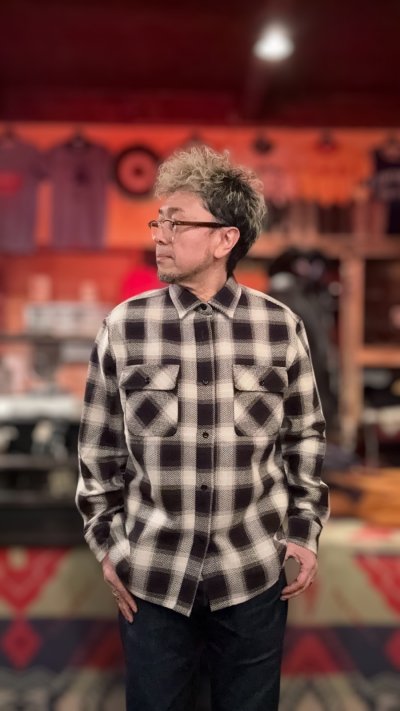 画像1: GYPSY＆SONS　OMBRE CHECK SHIRTS