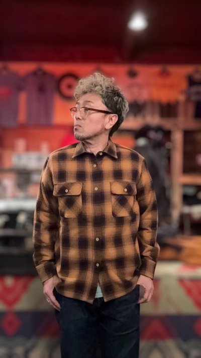 画像3: GYPSY＆SONS　OMBRE CHECK SHIRTS