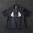 画像3: GYPSY＆SONS　M.O.G.ENBROID SUKA SHIRTS  BLACK/WHITE (3)