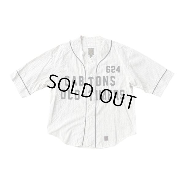 画像2: GYPSY＆SONS　O.T.BASE BALL SHIRTS　OFF　STRIPE (2)