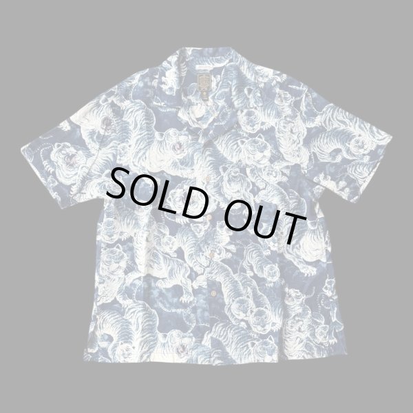 画像2: GYPSY＆SONS　INDIGO　HUNDRED TIGER SHIRTS   (2)
