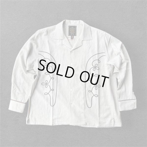 画像1: GYPSY＆SONS　EMBROID RODEO SHIRTS  IVORY (1)