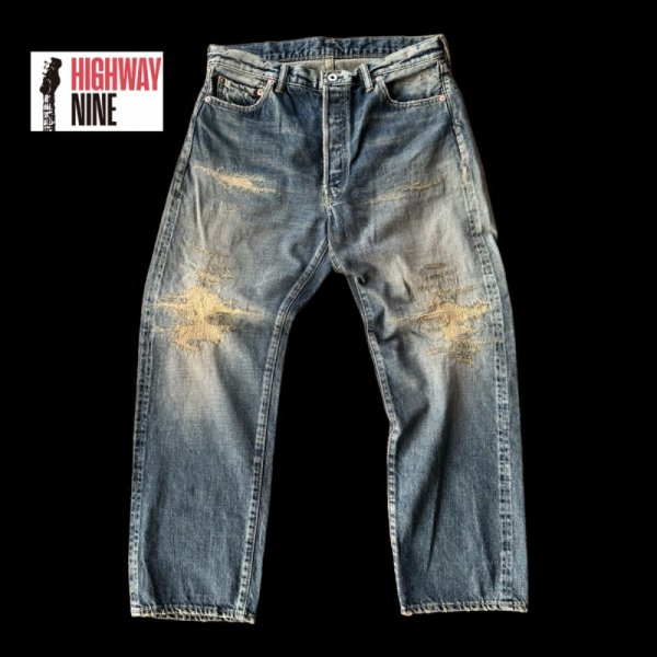 画像1: HIGHWAY NINEハイウェイナイン　REP4　５POCKET LOOSE STRAIGHT (1)