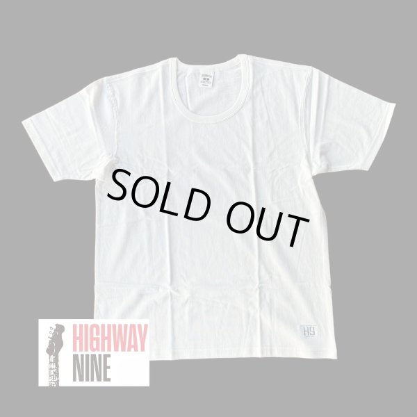 画像1: HIGHWAY NINE　ハイウェイナイン　U-NECK 20/TENJIKU S/S TEE　WHITE　ホワイト (1)