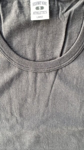 画像4: HIGHWAY NINE ハイウェイナイン U-NECK 20/TENJIKU S/S TEE BLACK ブラック (4)