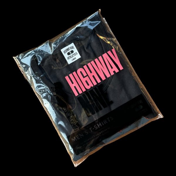 画像3: HIGHWAY NINE ハイウェイナイン U-NECK 20/TENJIKU S/S TEE BLACK ブラック (3)