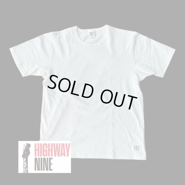 画像1: HIGHWAY NINE　ハイウェイナイン　C-NECK 20/TENJIKU S/S TEE　WHITE ホワイト (1)