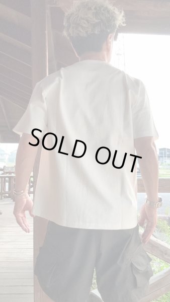 画像8: HIGHWAY NINE ハイウェイナイン  10/-TENJIKU ROUGH FIT S/S PRINT TEE (ROCK) WHITEホワイト (8)