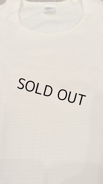 画像3: HIGHWAY NINE　ハイウェイナイン　U-NECK ハニカムサーマルL/S　Tee　NATURAL　ナチュラル (3)