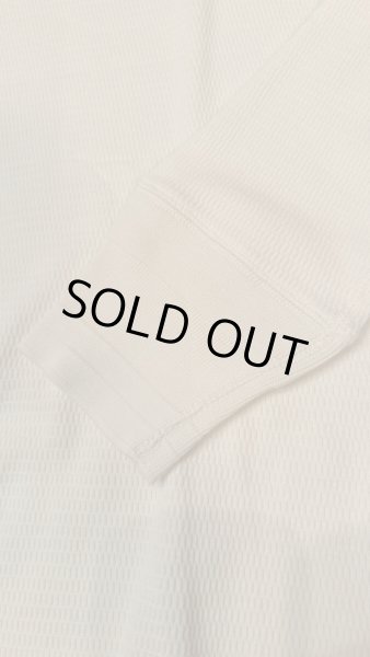 画像4: HIGHWAY NINE　ハイウェイナイン　C-NECK ハニカムサーマルL/S　Tee　NATURAL　ナチュラル (4)