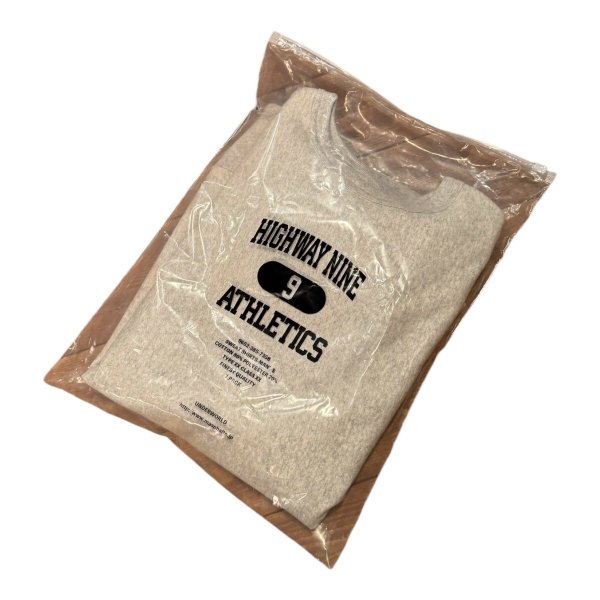 画像6: HIGHWAY NINE ハイウェイナイン 9oz 裏起毛 CREW OATMEAL (6)