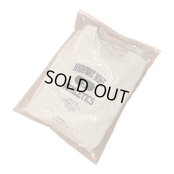 画像6: HIGHWAY NINE　ハイウェイナイン　9oz 裏起毛　CREW　OATMEAL (6)