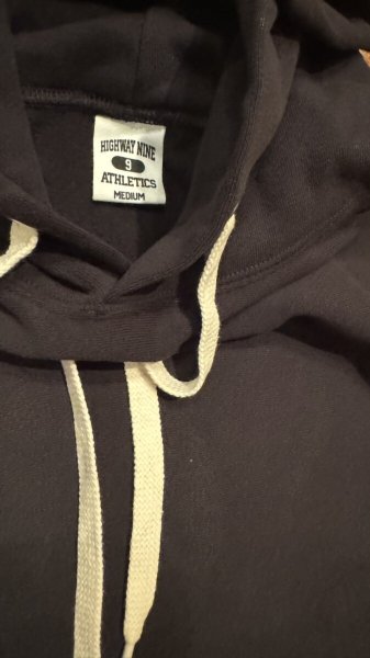 画像3: HIGHWAY NINE ハイウェイナイン 9oz 裏起毛PULL P.K BLACK (3)