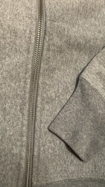 画像4: HIGHWAY NINE ハイウェイナイン 9oz 裏起毛 ZIP P.K GRAY (4)