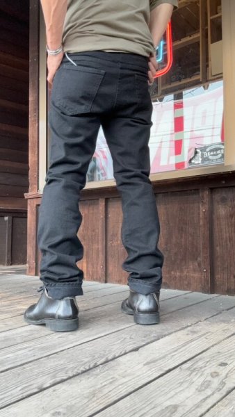 画像12: HIGHWAY NINEハイウェイナイン ST RED LINE STRAIGHT  BLACK (12)