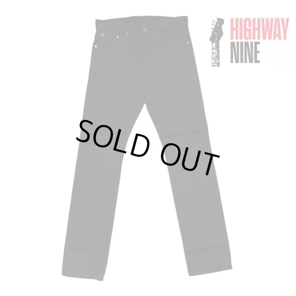 画像1: HIGHWAY NINEハイウェイナイン　ST RED LINE STRAIGHT  BLACK (1)