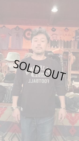 画像11: HIGHWAY NINE　ハイウェイナイン　 10/-TENJIKU ROUGH FIT FOOT BALL PRINT TEE　CALIFORNIA　WHITEホワイト/BLACKブラック (11)
