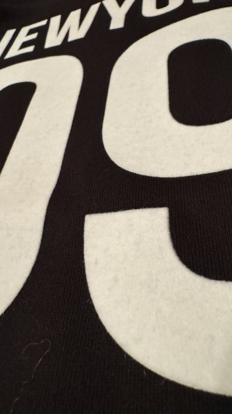画像8: HIGHWAY NINE ハイウェイナイン  10/-TENJIKU ROUGH FIT FOOT BALL PRINT TEE NEW YORK WHITEホワイト/BLACKブラック (8)