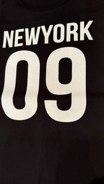 画像7: HIGHWAY NINE ハイウェイナイン  10/-TENJIKU ROUGH FIT FOOT BALL PRINT TEE NEW YORK WHITEホワイト/BLACKブラック (7)