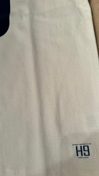 画像5: HIGHWAY NINE ハイウェイナイン  10/-TENJIKU ROUGH FIT FOOT BALL PRINT TEE NEW YORK WHITEホワイト/BLACKブラック (5)