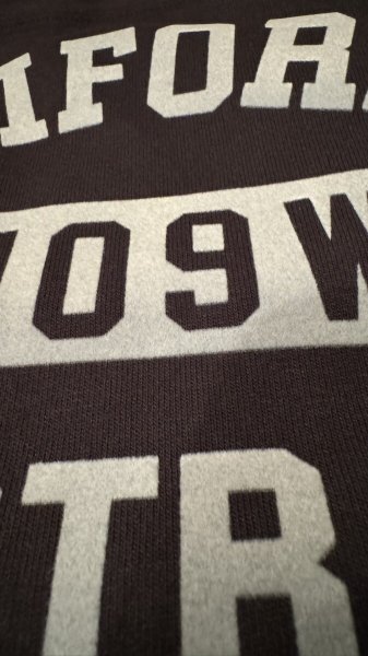 画像8: HIGHWAY NINE ハイウェイナイン  10/-TENJIKU ROUGH FIT FOOT BALL PRINT TEE CALIFORNIA WHITEホワイト/BLACKブラック (8)