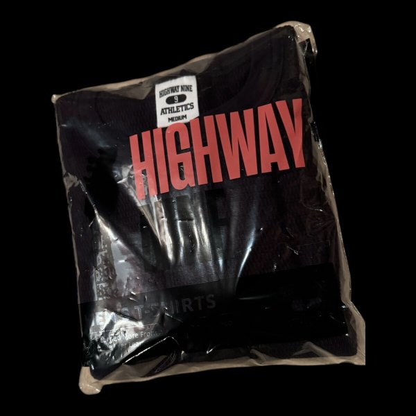 画像5: HIGHWAY NINE ハイウェイナイン HENRY-NECK ハニカムサーマルS/S Tee BLACK ブラック (5)