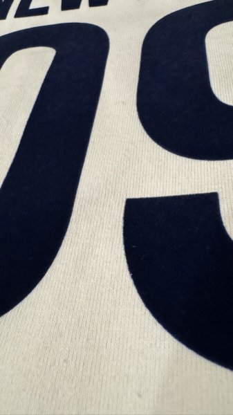 画像4: HIGHWAY NINE ハイウェイナイン  10/-TENJIKU ROUGH FIT FOOT BALL PRINT TEE NEW YORK WHITEホワイト/BLACKブラック (4)
