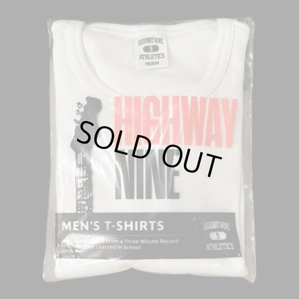 画像6: HIGHWAY NINE ハイウェイナイン C-NECK RIB S/S Tee WHITE (6)