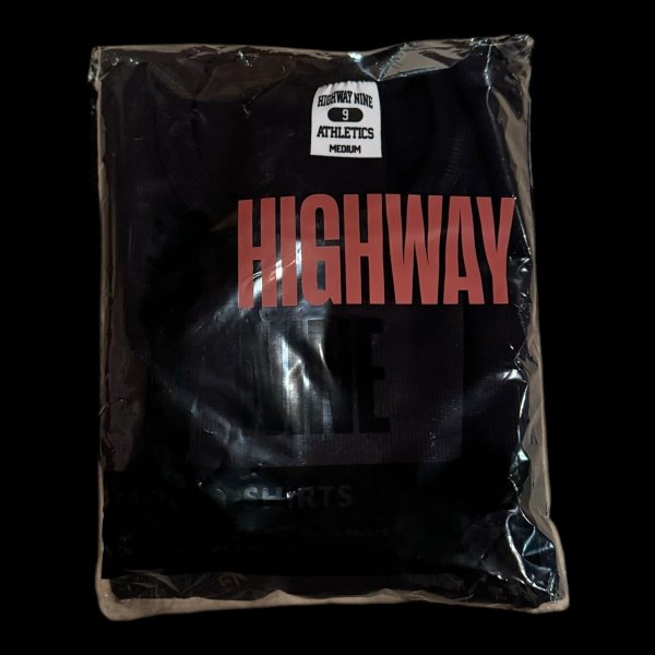 画像6: HIGHWAY NINE ハイウェイナイン C-NECK RIB S/S Tee BLACK (6)
