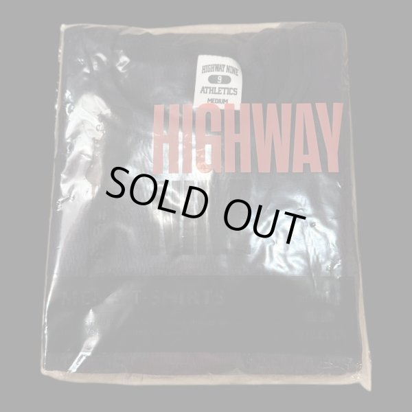 画像5: HIGHWAY NINE ハイウェイナイン C-NECK ハニカムサーマルS/S Tee BLACK ブラック (5)
