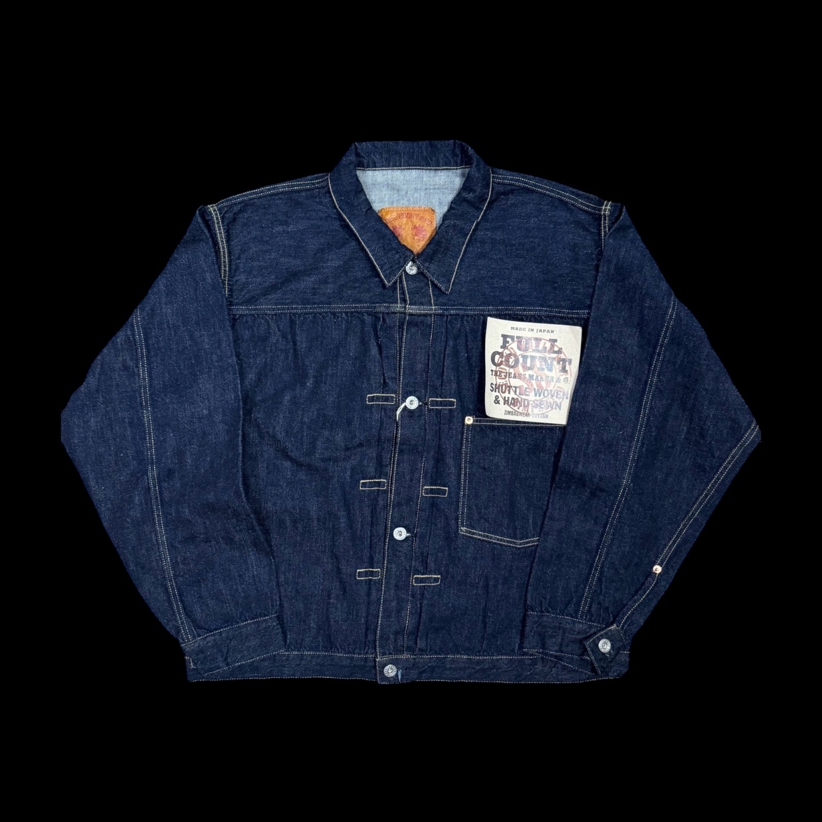 FULL COUNT フルカウント S2107SS WWII Model Denim Jacket 11.5oz