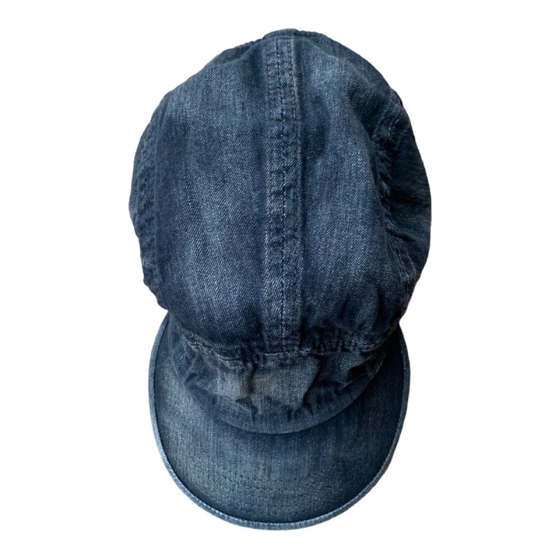 THE H.W.DOG&CO WASH DENIM JET CAP BLACK - PHILLIP66