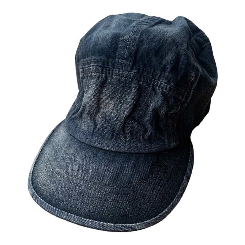 THE H.W.DOG&CO WASH DENIM JET CAP BLACK - PHILLIP66