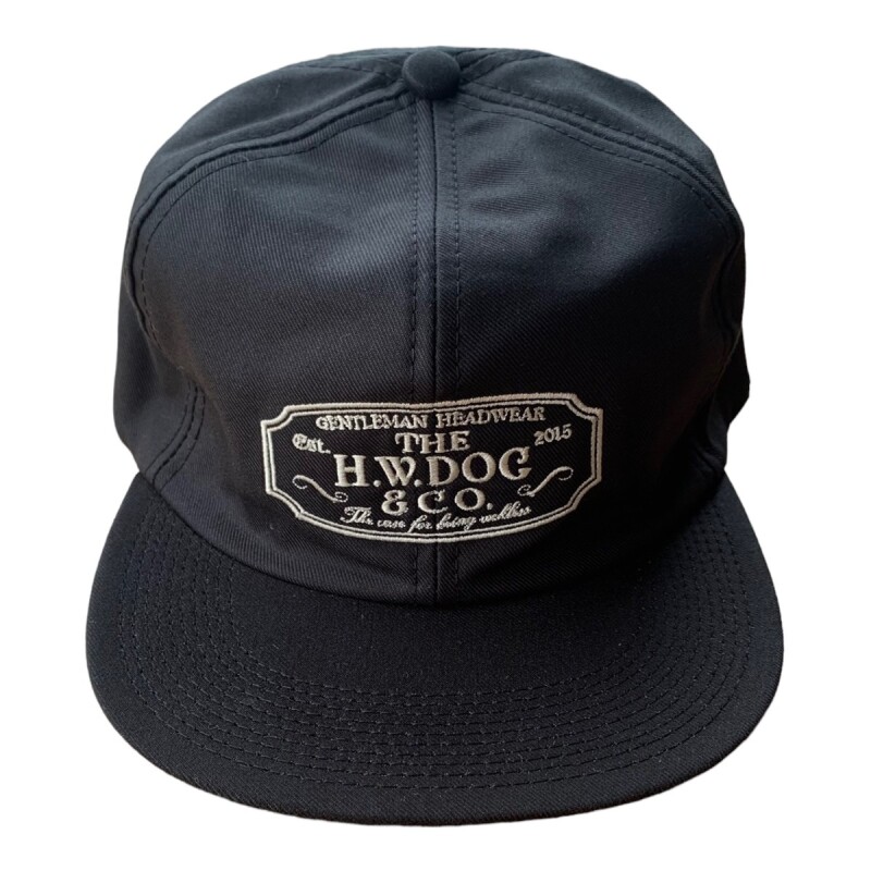 即完売品　H.W.DOG\u0026CO.TRUCKER CAP 23ss 黒 ブラック