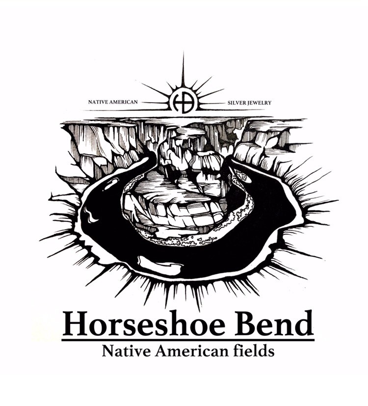 NAVAJO ナバホ族 Horseshoe Bend ホースシューネックレス - PHILLIP66