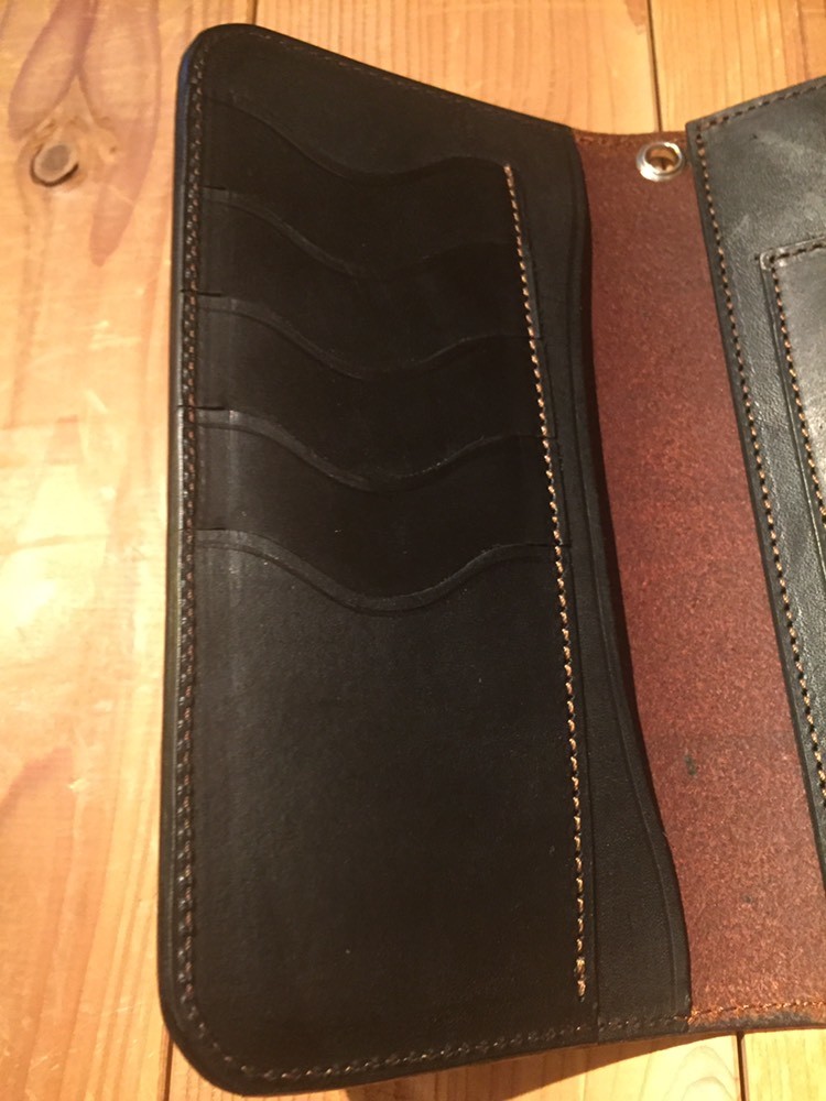 ビンテージワークス レザーウォレット ロング 財布 ブラック ハンドメイド VINTAGE WORKS LEATHER WALLET V.BLACK  - PHILLIP66