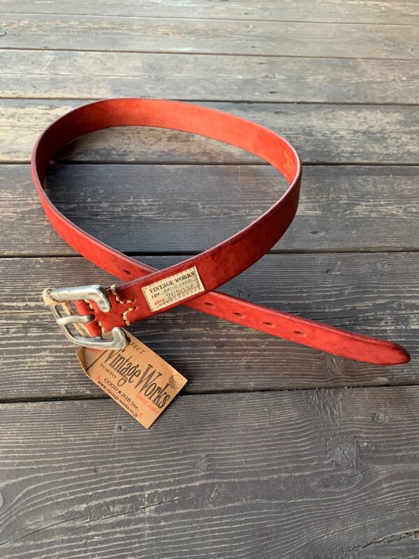 VintageWorks ヴィンテージワークス BELT ベルト PAPAYA - PHILLIP66