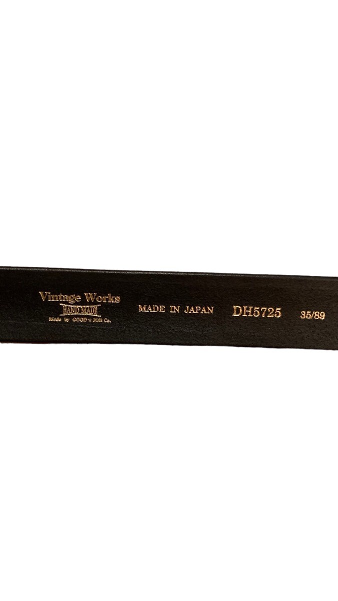 大切な VintageWorks FLANNEL ベルト BELT ヴィンテージワークス 小物