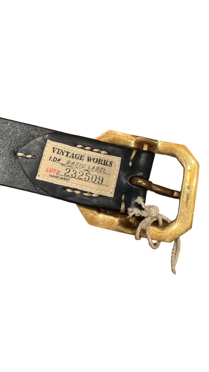 VintageWorks ヴィンテージワークス BELT ベルト INK BLUE - PHILLIP66