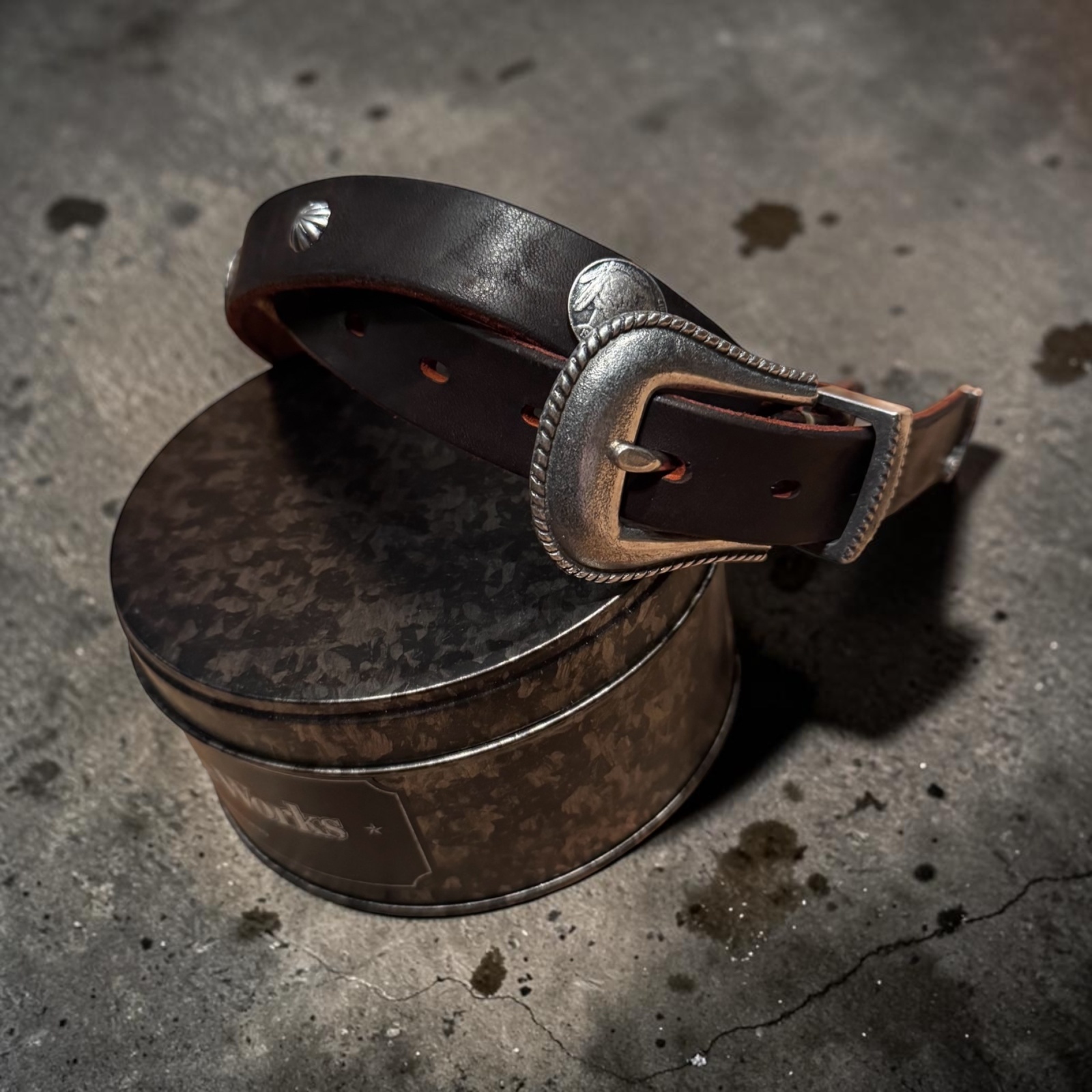 VintageWorks ヴィンテージワークス ウエスタンベルト コンチョ