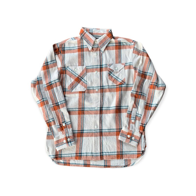 ＣＵＳＨＭＡＮ クッシュマン NEL CHECK WORK SHIRT ネルワークシャツ