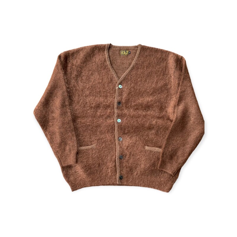 CUSHMANクッシュマン シャツ MOHAIR CARDIGAN モヘアカーディガン