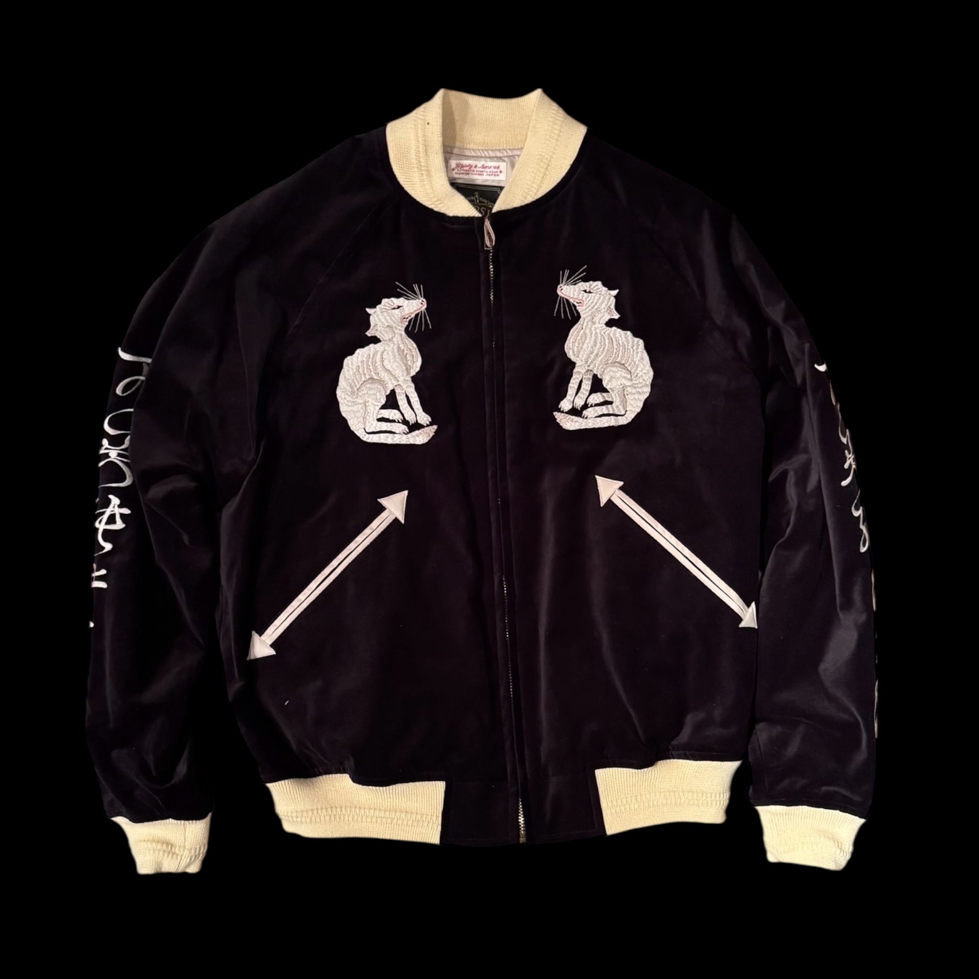 GYPSY & SONS/ジプシーアンドサンズ　ハッシー GYPSY & SONS ジプシーアンドサンズ M.O.GOD SUKA JK(velveteen) BLACK